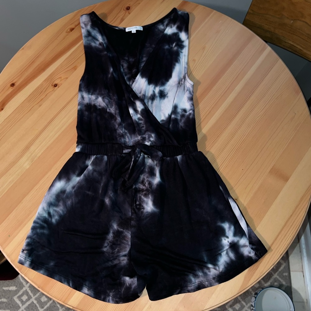 Drawstring antistar romper